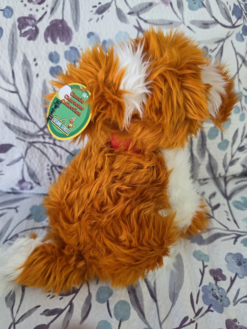 BARKLEY Dog Sesame Street Place Plush Dog - SeaWorld/Busch Gardens, NEW